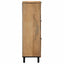 skab 40x33x110 cm massivt mangotræ brun