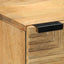 skab 40x33x110 cm massivt mangotræ brun