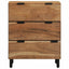 skænk 60x33x75 cm massivt akacietræ