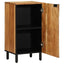Sideboard med hylde Brun 40 x 33,5 x 75 cm Massivt mangotræ