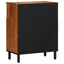 Sideboard med hylde Brun 60 x 33 x 75 cm Massivt mangotræ