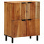 Sideboard med hylde Brun 60 x 33,5 x 75 cm Massivt mangotræ