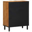 Sideboard med hylde Brun 60 x 33,5 x 75 cm Massivt mangotræ