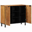 Sideboard med hylde Brun 90 x 33 x 75 cm Massivt mangotræ