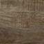 sengebord 50x33x60 cm massivt mangotræ lysegrå