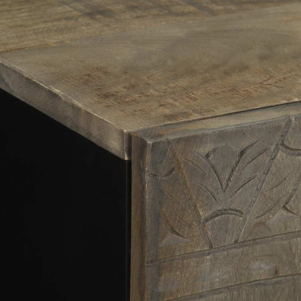 skænk 60x33x75 cm massivt mangotræ
