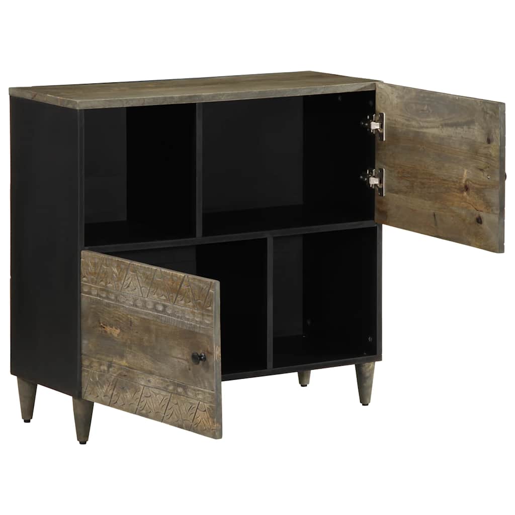 skænk 80x33x75 cm massivt mangotræ