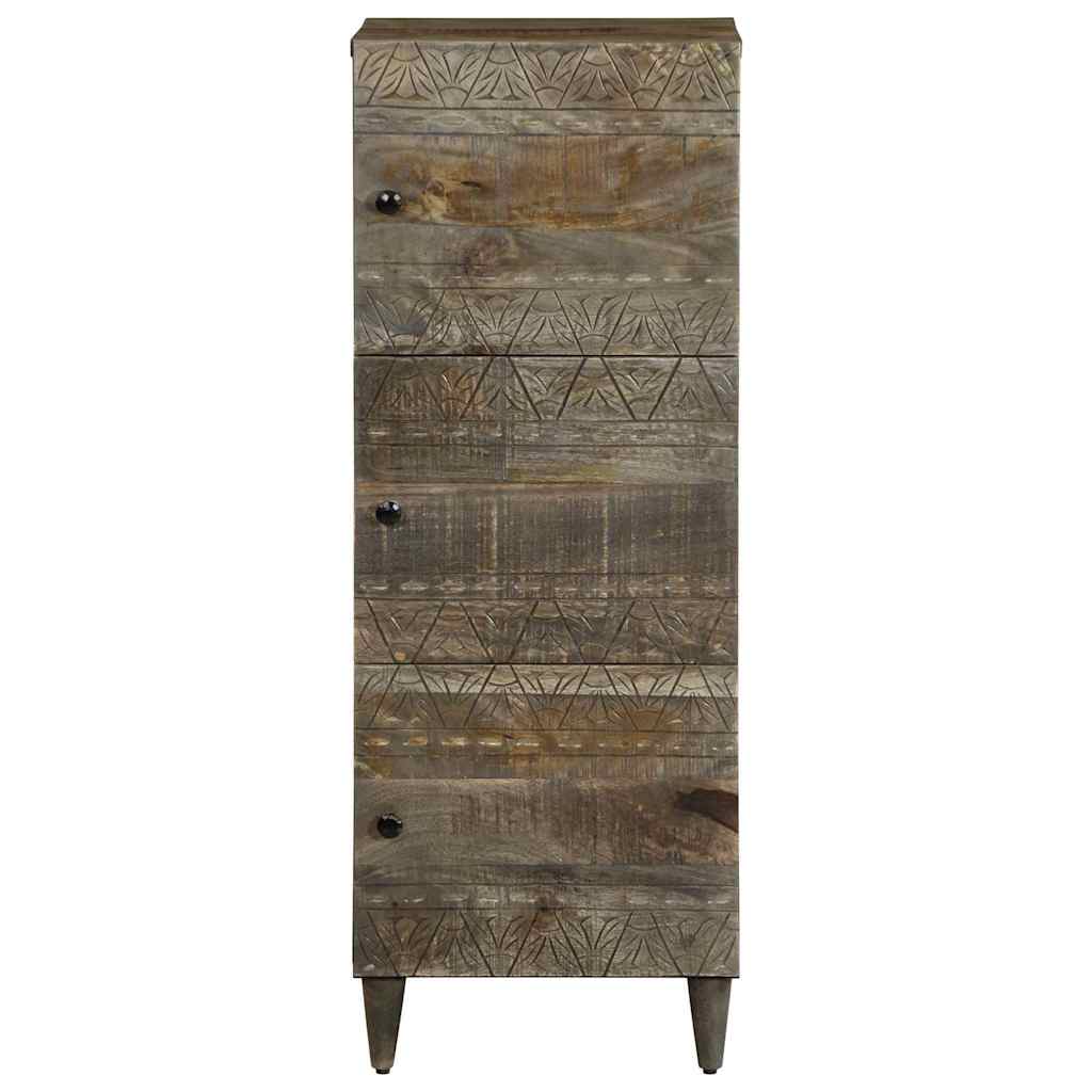 skab 40x33x110 cm massivt mangotræ