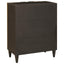 Sideboard Sort og Guld 60 x 33 x 75 cm Massivt mangotræ