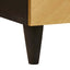 Sengebord Sort og Guld 50 x 33 x 60 cm Konstrueret træ