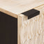 Natskab Hvid 40 x 33 x 46 cm Massivt mangotræ