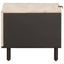 Sofabord Hvid 80 x 50 x 40 cm Massivt mangotræ