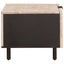 Sofabord Hvid 80 x 50 x 40 cm Massivt mangotræ