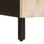 Natskab Hvid 50 x 33 x 62 cm Massivt mangotræ