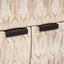 Natskab med skuffe Hvid 50 x 33 x 60 cm Massivt mangotræ