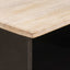 TV-skab Hvid Vask Finish 100 x 33 x 46 cm Massivt mangotræ