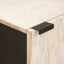 Sideboard Hvid Vask Finish 40 x 33 x 75 cm Massivt mangotræ