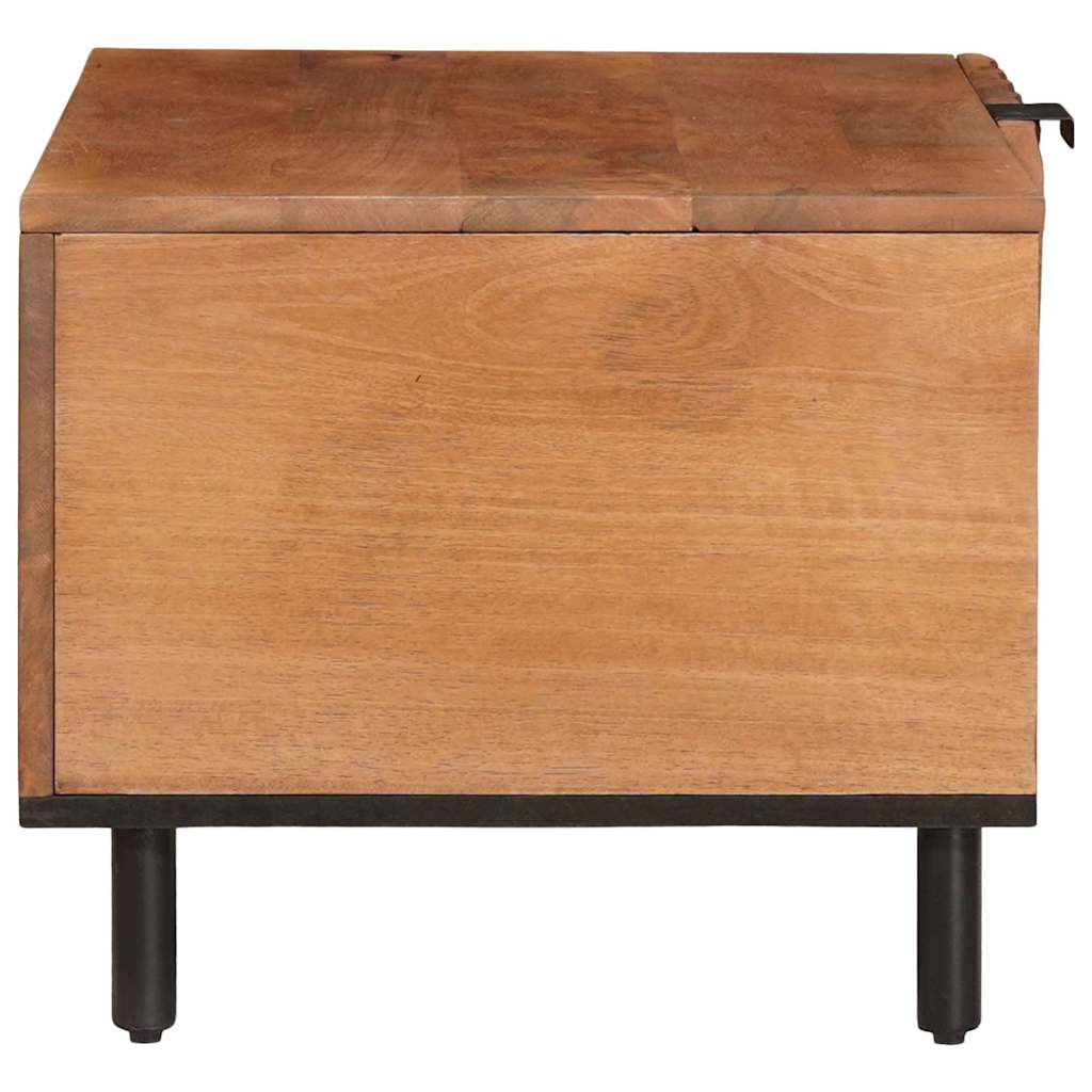 Sofabord Brun 80 x 50 x 40 cm Massivt mangotræ