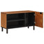 TV-skab Acacia Brun Finish 80 x 33 x 46 cm Massivt mangotræ