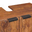 Badeværelsesskabsunder Brun 62 x 33 x 58 cm Massivt mangotræ