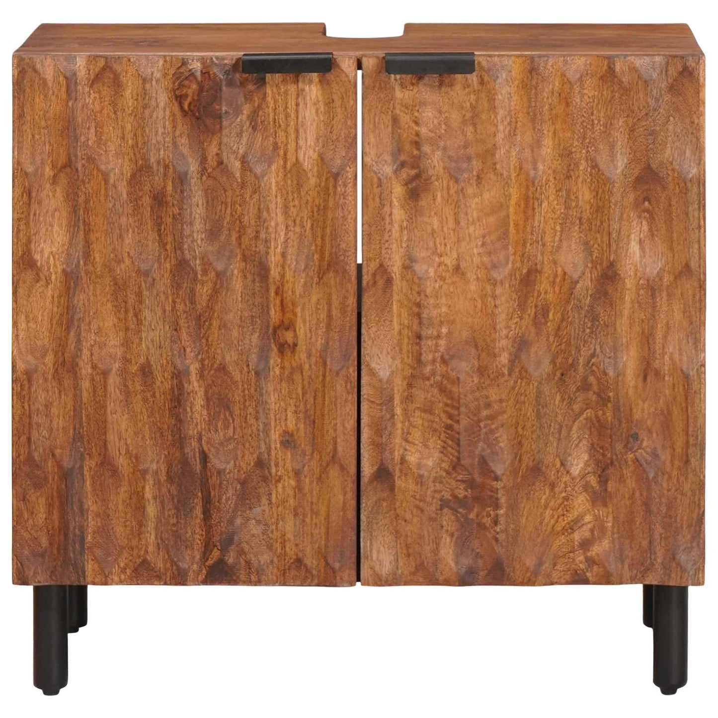 Badeværelsesskabsunder Brun 62 x 33 x 58 cm Massivt mangotræ