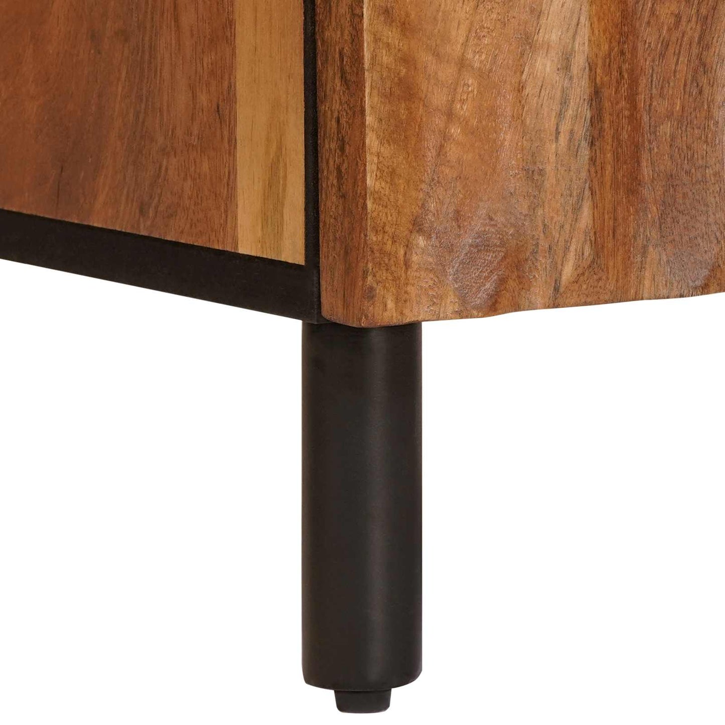 Sideboard Acacia Brun Finish 40 x 33 x 75 cm Massivt mangotræ