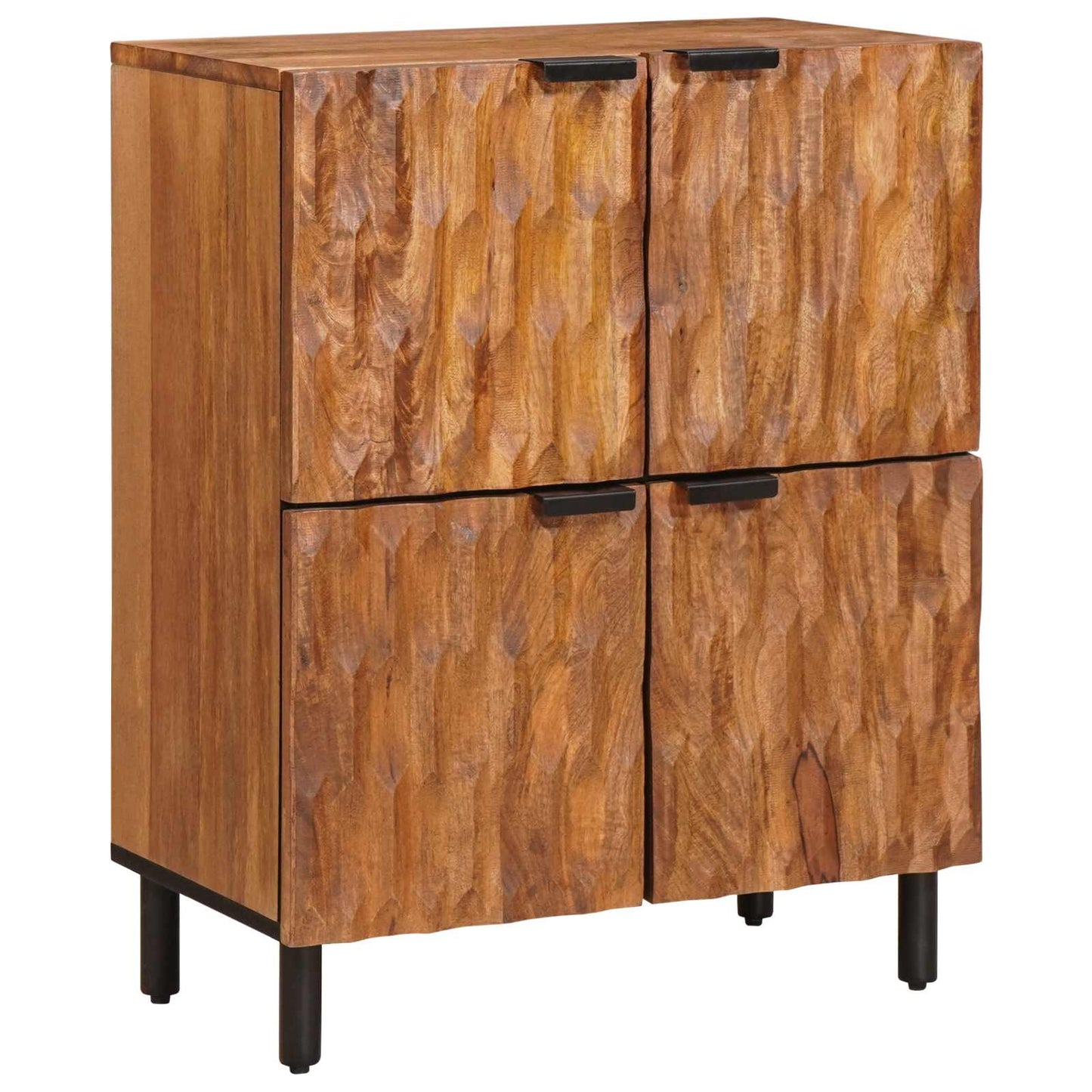 Sideboard Acacia Brun Finish 60 x 33 x 75 cm Massivt mangotræ
