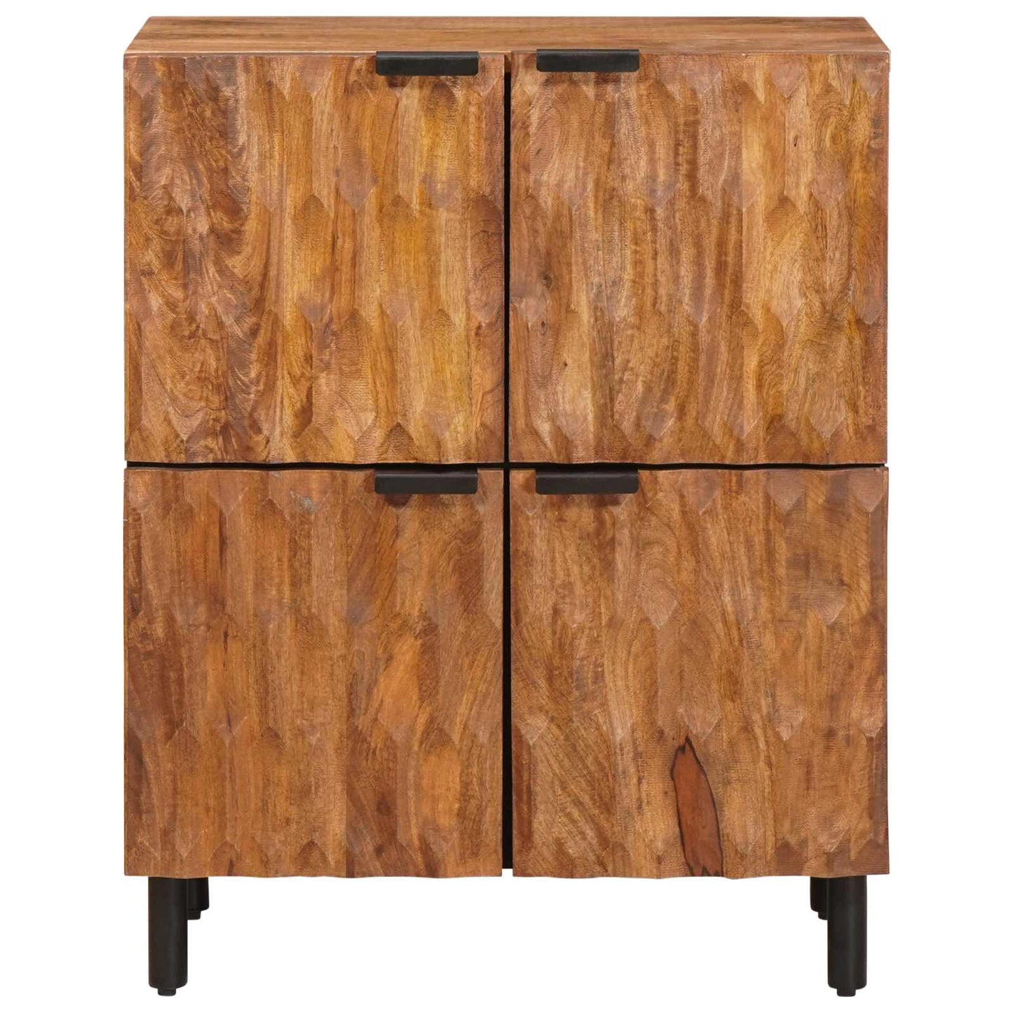 Sideboard Acacia Brun Finish 60 x 33 x 75 cm Massivt mangotræ