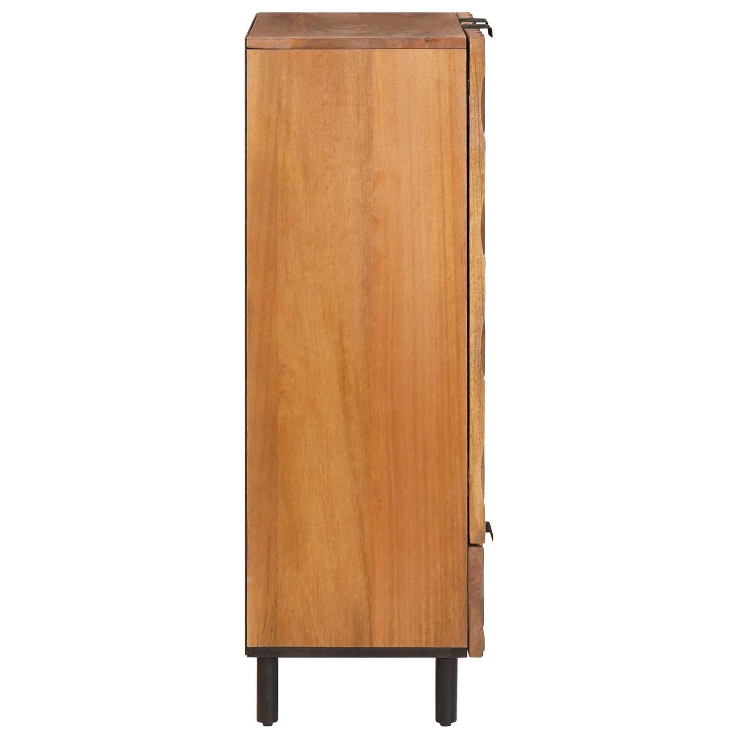 Highboard Acacia Brun Finish 60 x 33 x 100 cm Massivt mangotræ