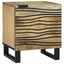 Natskab 2 pcs Naturfarvet 40 x 33 x 46 cm Konstrueret træ