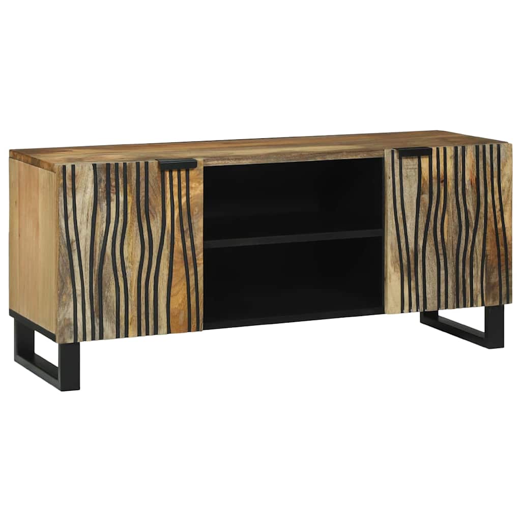 TV Enheder Brun 105 x 33 x 46 cm Konstrueret træ