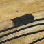 Sideboard med skuffe Brun 60 x 33.5 x 75 cm Massivt mangotræ