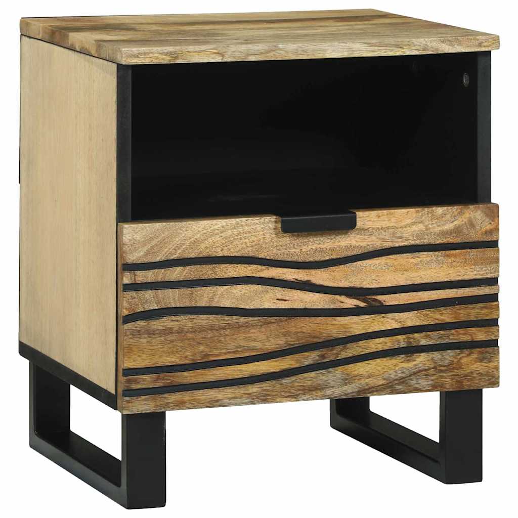 Natskab Naturfarvet 40 x 33 x 46 cm Konstrueret træ billede