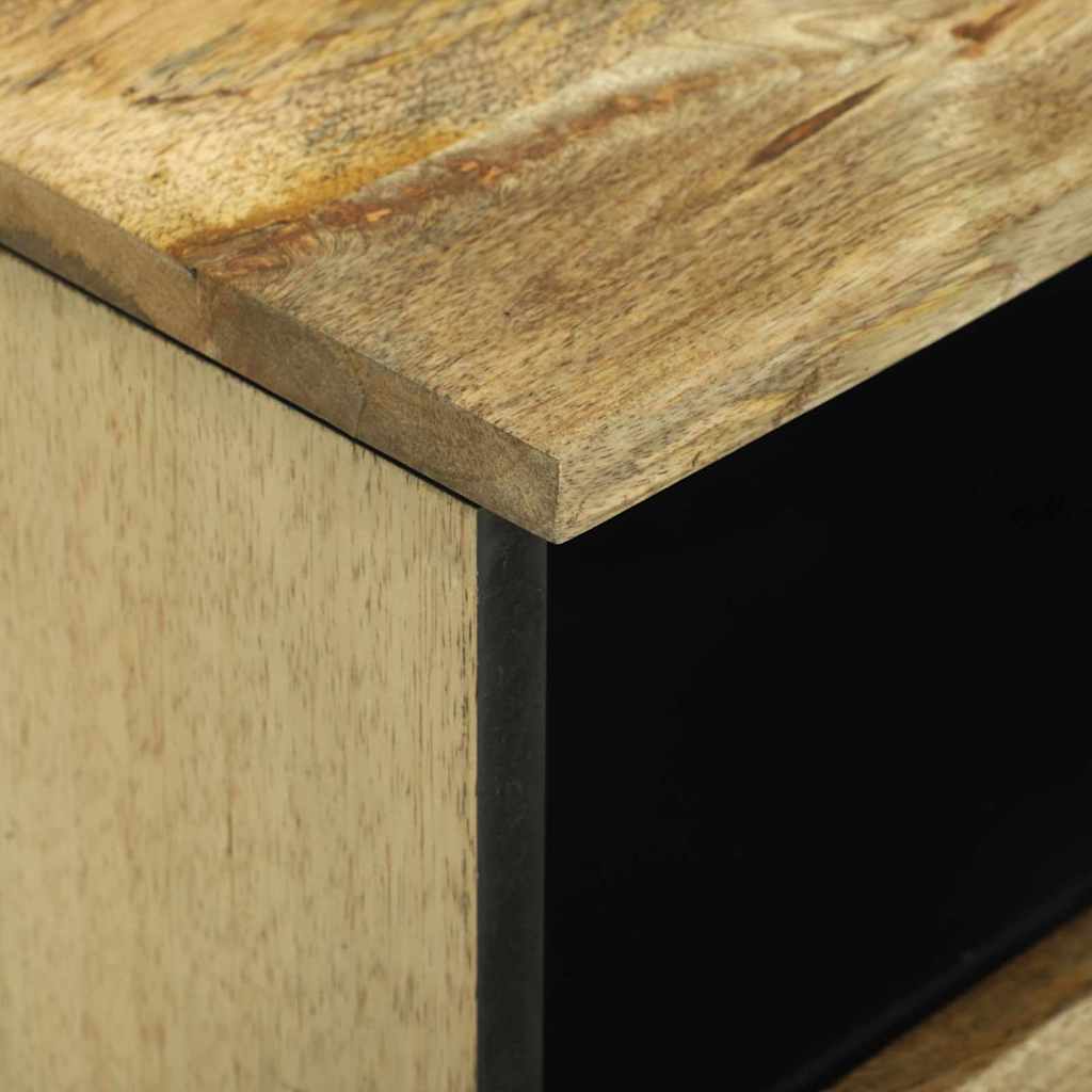 Natskab 2 pcs Naturfarvet 40 x 33 x 46 cm Konstrueret træ