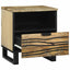 Natskab 2 pcs Naturfarvet 40 x 33 x 46 cm Konstrueret træ