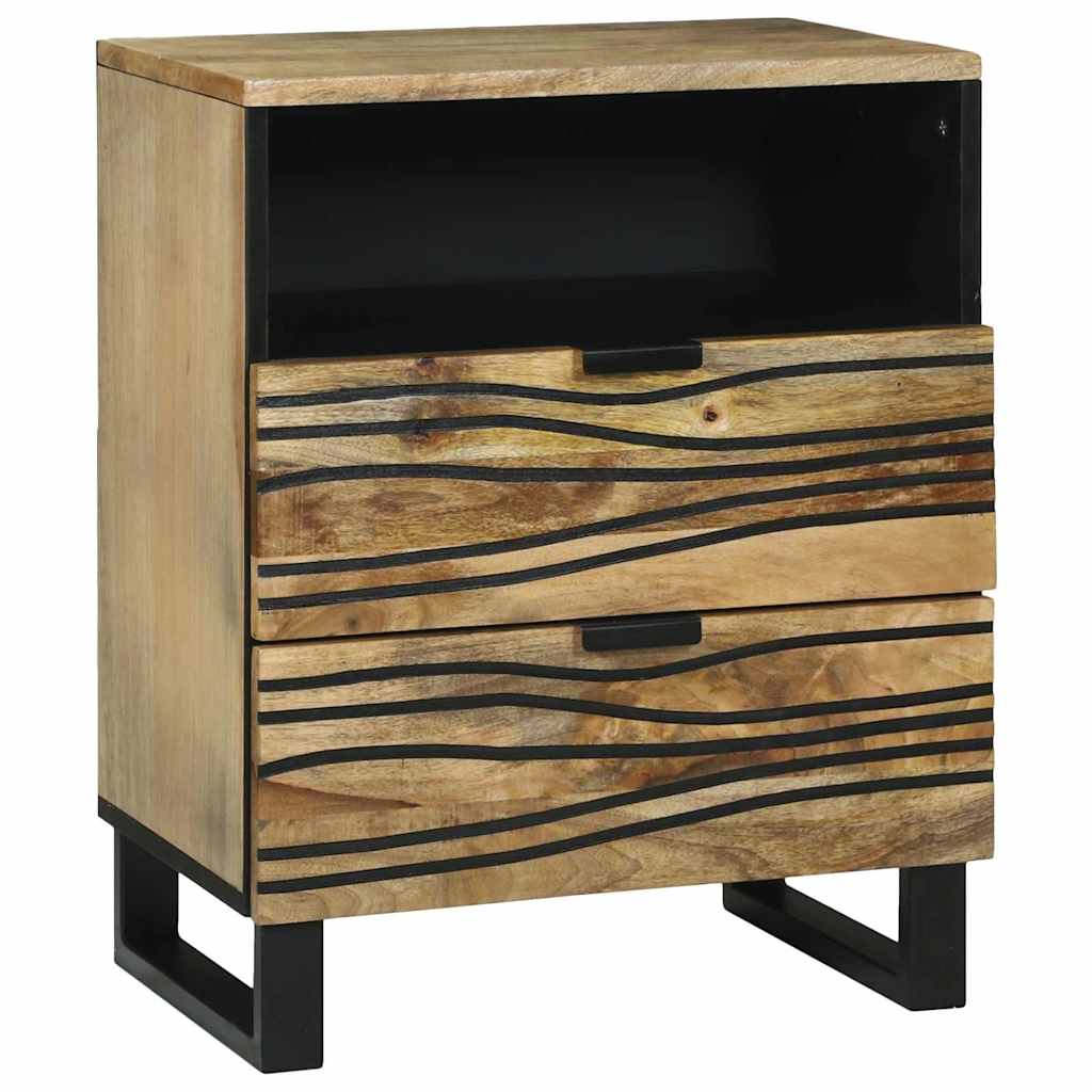 Natskab Naturfarvet 50 x 33 x 62 cm Konstrueret træ billede
