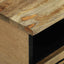 Sofabord Naturfarvet 80 x 54 x 40 cm Konstrueret træ