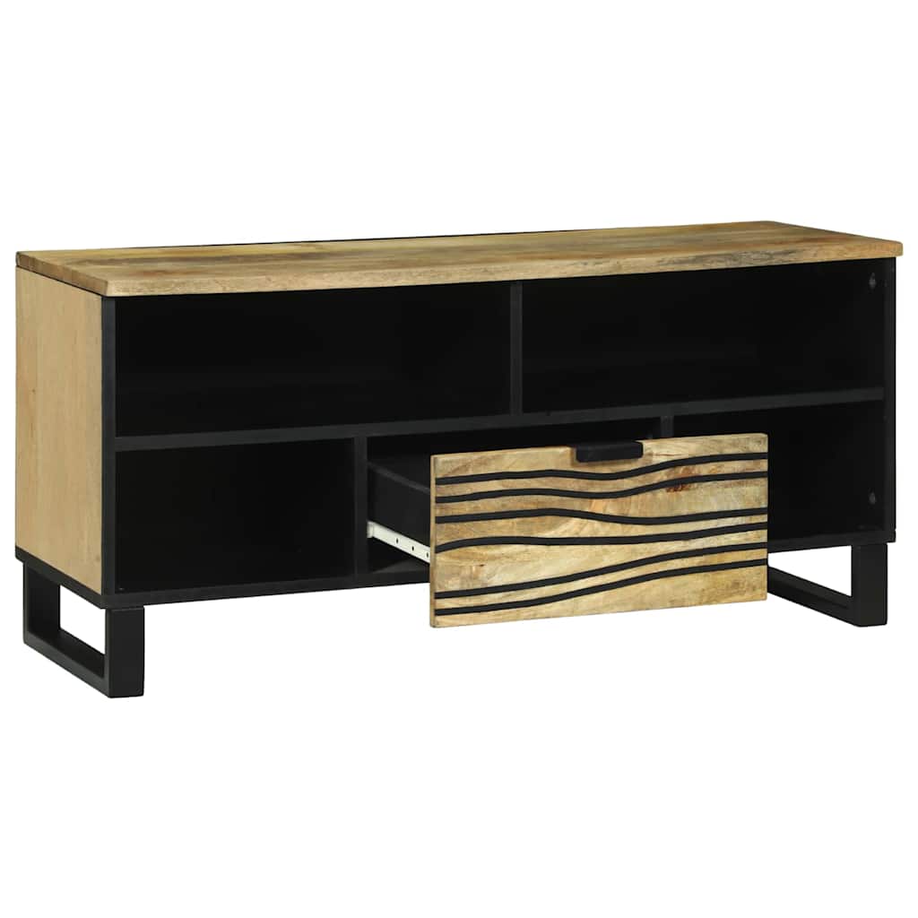 TV Enheder med skuffe Brun 105 x 33 x 46 cm Konstrueret træ