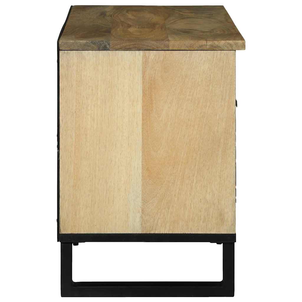 TV Enheder med skuffe Brun 80 x 33 x 46 cm Konstrueret træ