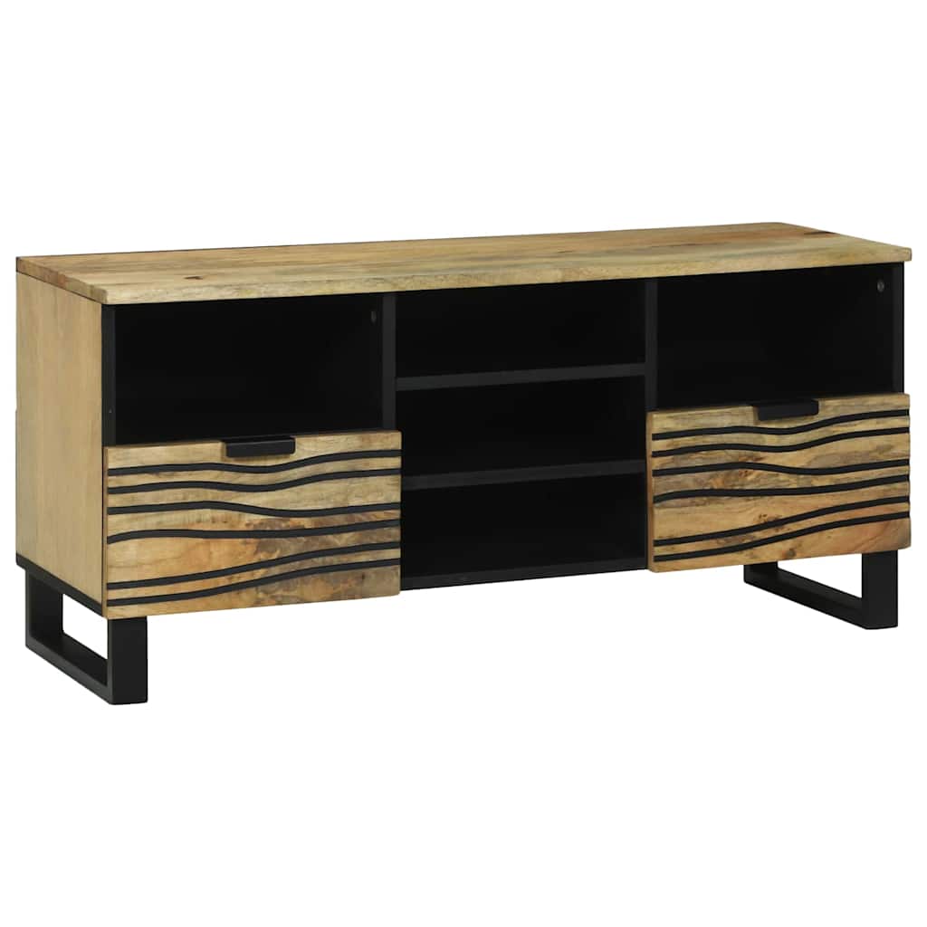 TV Enheder med skuffe Brun 100 x 33 x 46 cm Konstrueret træ