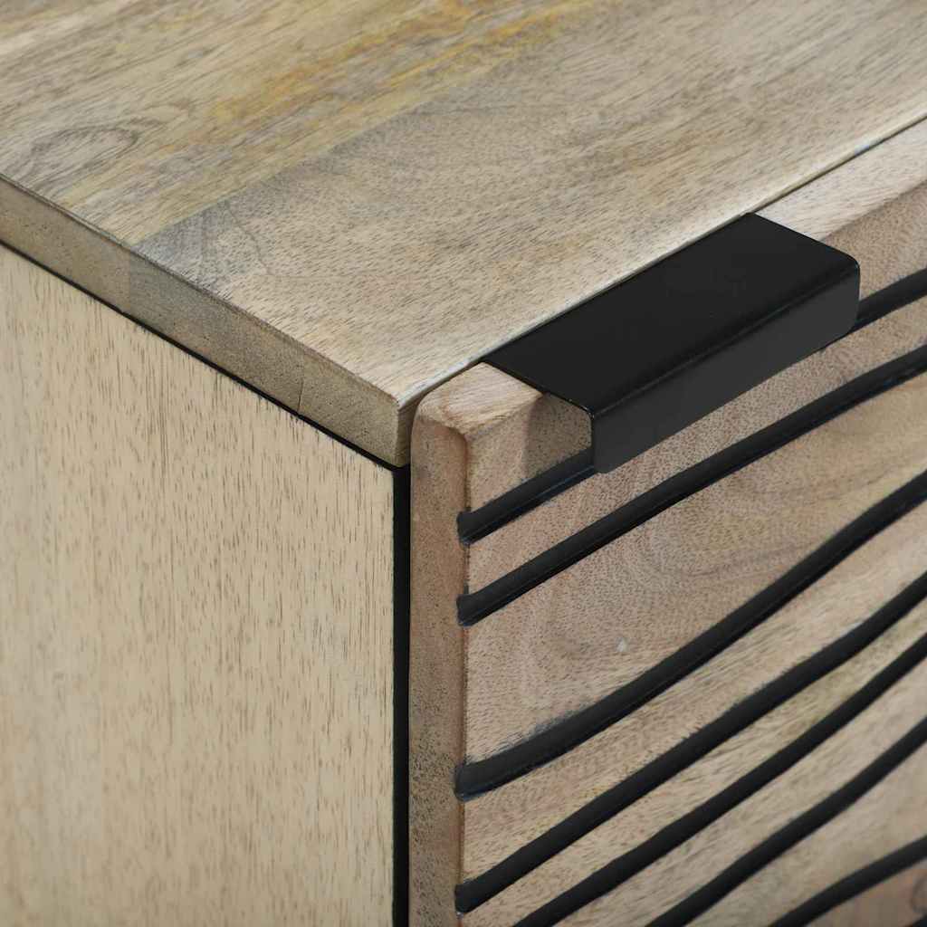 Natskab 2 pcs Hvid 40 x 33 x 46 cm Konstrueret træ
