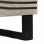 Natskab 2 pcs Hvid 40 x 33 x 46 cm Konstrueret træ
