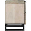 Natskab 2 pcs Hvid 40 x 33 x 46 cm Konstrueret træ