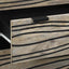Sideboard med skuffe Hvid 60 x 33.5 x 75 cm Massivt mangotræ