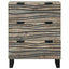 Sideboard med skuffe Hvid 60 x 33.5 x 75 cm Massivt mangotræ