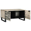 Sofabord Hvid 80 x 50 x 40 cm Konstrueret træ