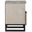 Natskab 2 pcs Hvid 40 x 33 x 46 cm Konstrueret træ