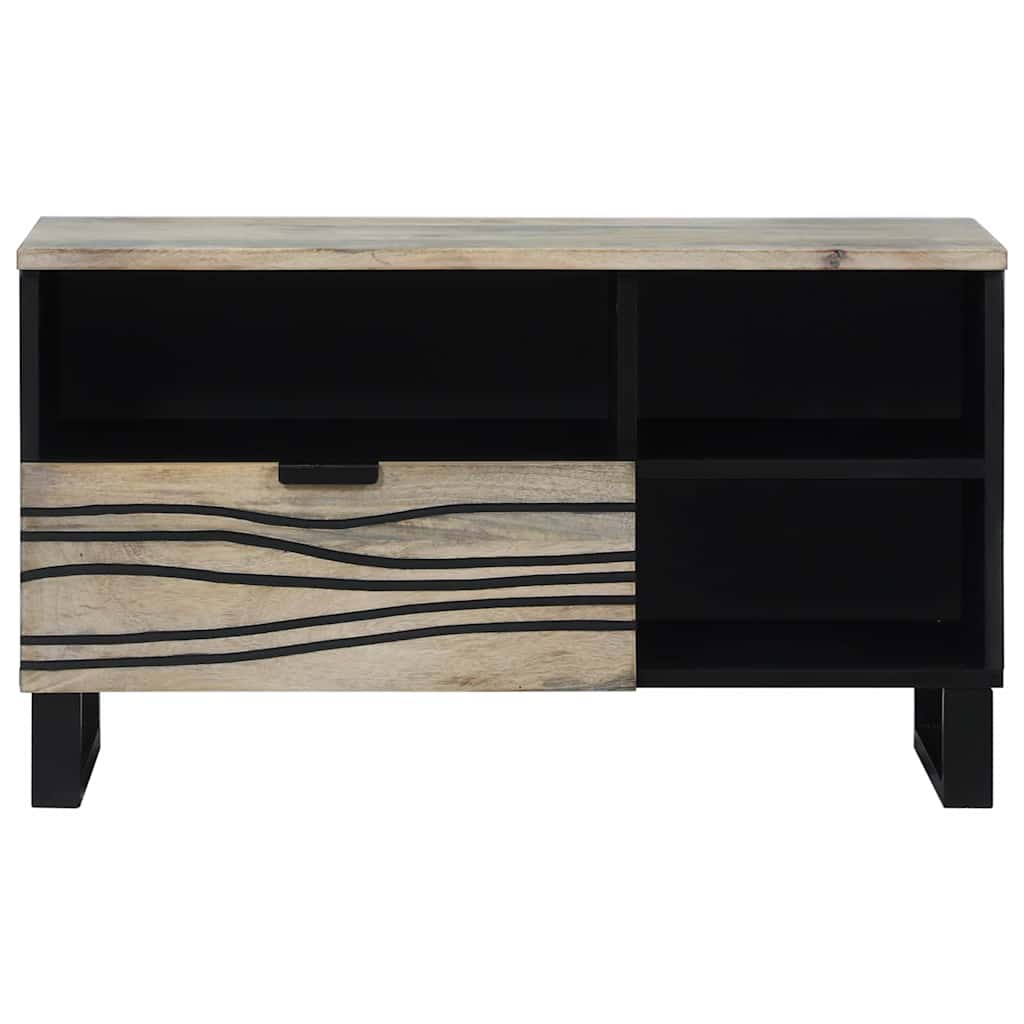 TV Enheder med skuffe Hvid 80 x 33 x 46 cm Konstrueret træ