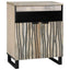 Medieopbevaringsskabe & -reoler Hvid og sort 60 x 33 x 75 cm
