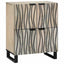 Medieopbevaringsskabe & -reoler Hvid og sort 60 x 33 x 75 cm